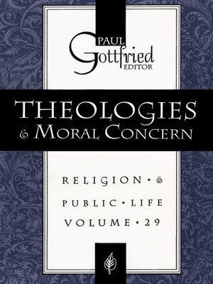 cover image of Theologies and Moral Concern